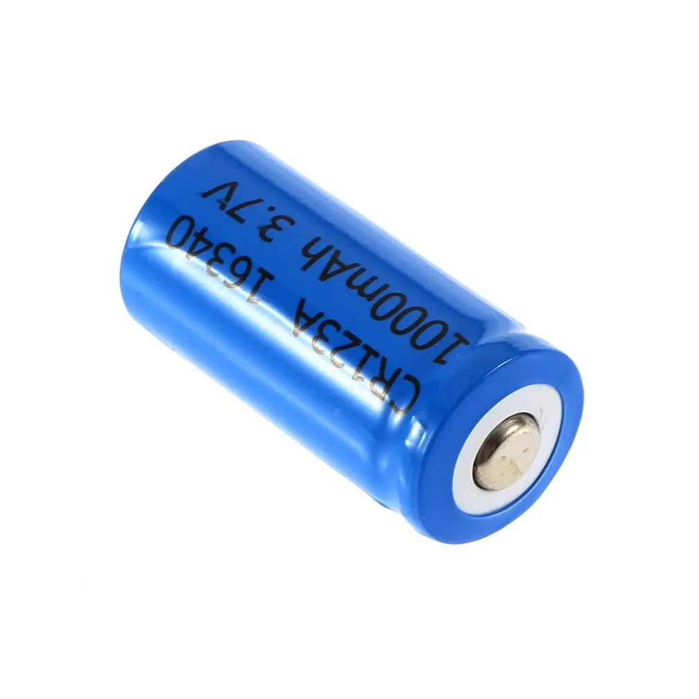 В наличии! 5 шт. новейшая 3 7 V 1000mAh CR123A 16340 литий ионная аккумуляторная батарея