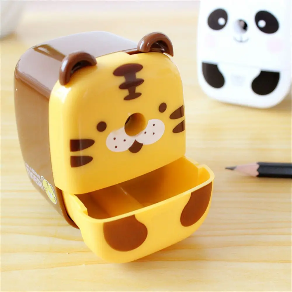 Мультяшные животные точилка для карандашей Kawaii канцтовары подарок детей панда