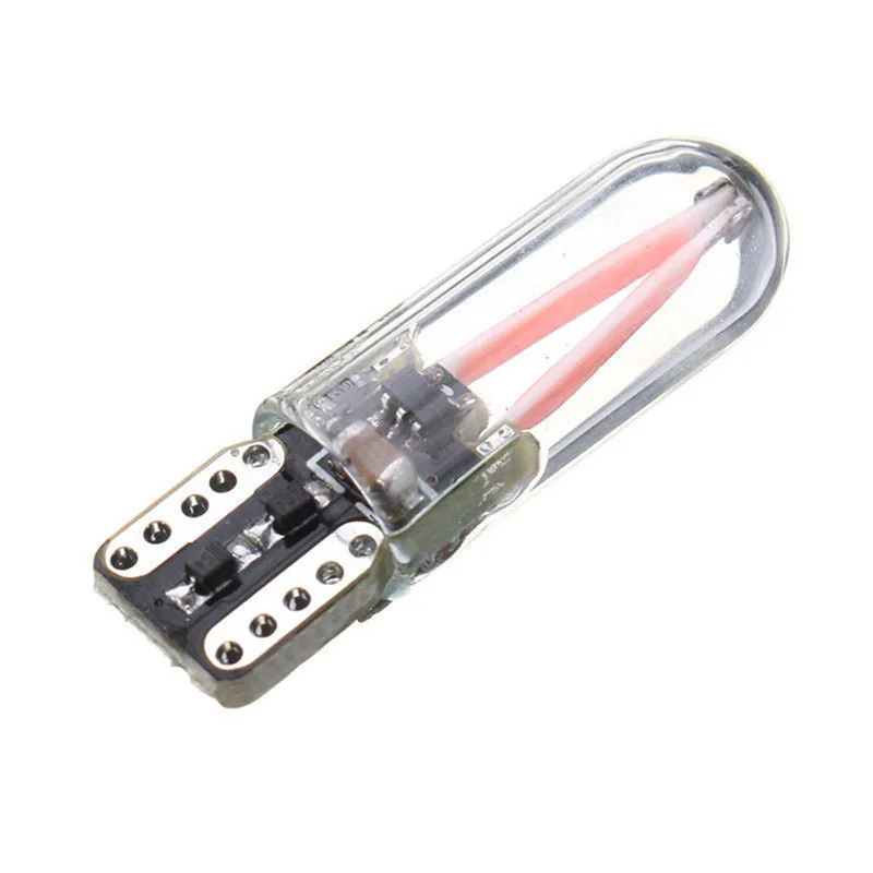 2PCS Universal T10 Purple 194 168 W5W COB LED CANBUS Silica Bright Glass License Light Bulbs Headlight Bulb Daytime Running Lamp |