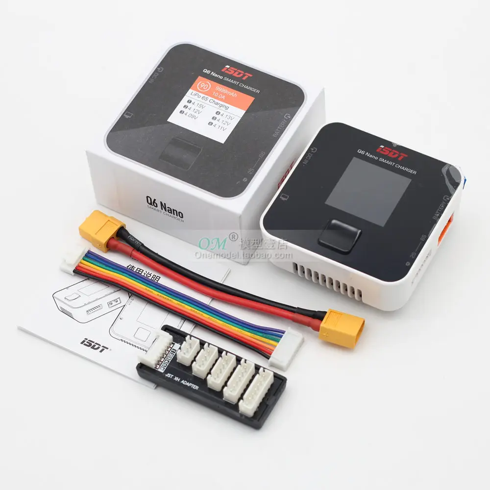 Зарядное устройство ISDT Q6 Nano BattGo 200 Вт 8A для 1-6S Lipo | Игрушки и хобби
