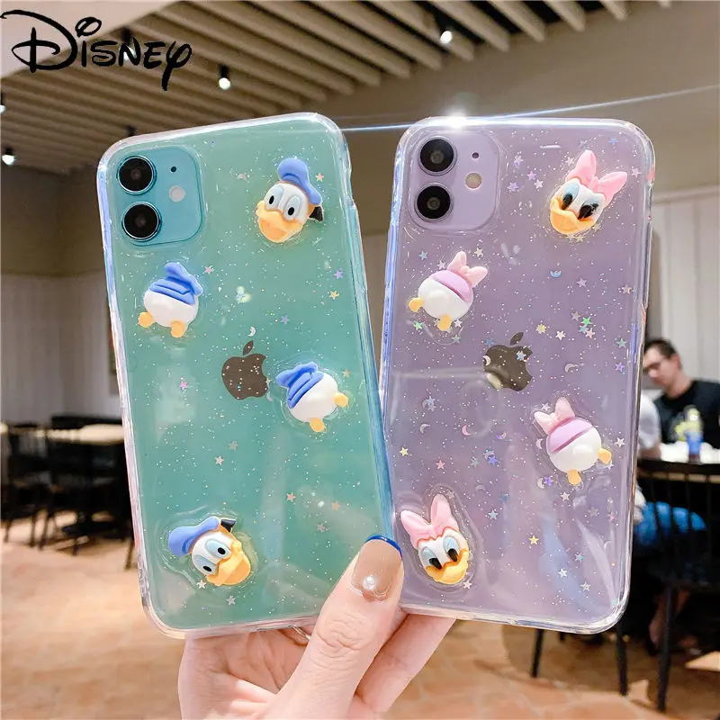 

Disney cute Donald Duck original phone case for iPhone 6S/7/8P/X/XR/XS/XSMAX/11/12Pro/12min Phone Case Cover for iPhone 6P 6sp
