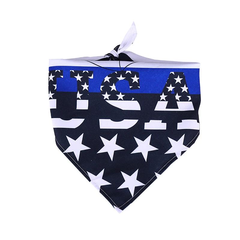 Треугольный шейный нагрудник бандана собачий уход День Независимости