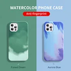 Официальный Оригинальный чехол SmartDevil для iPhone 12 Pro Max, красочный акварельный чехол с рисунком, оболочка, чехлы с защитой экрана