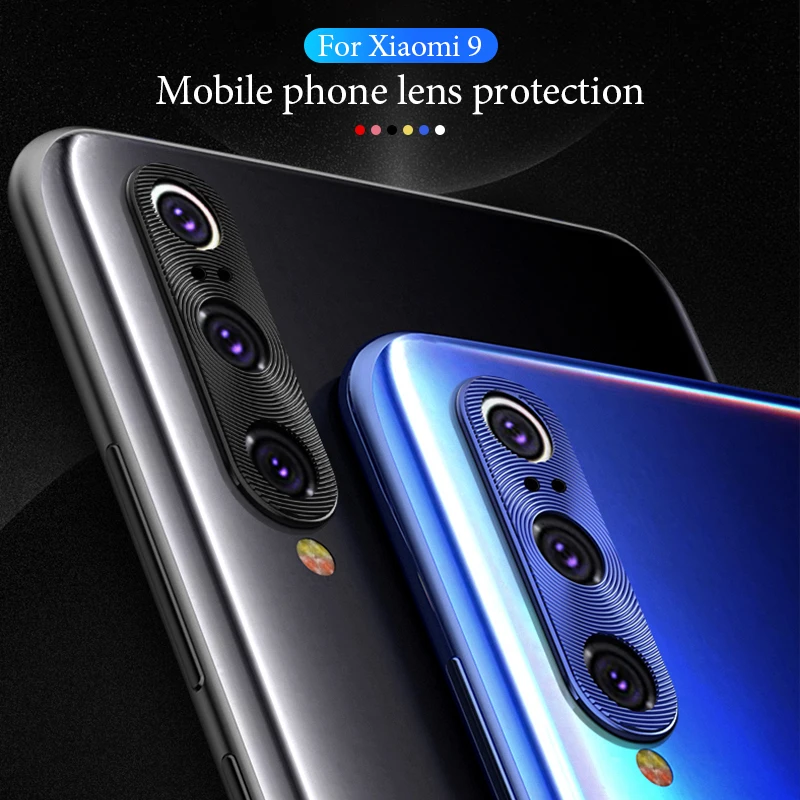 Красочная модная защита для объектива камеры кольцо Xiaomi Redmi Note 7 Pro Чехол mi 8 SE 9 9SE