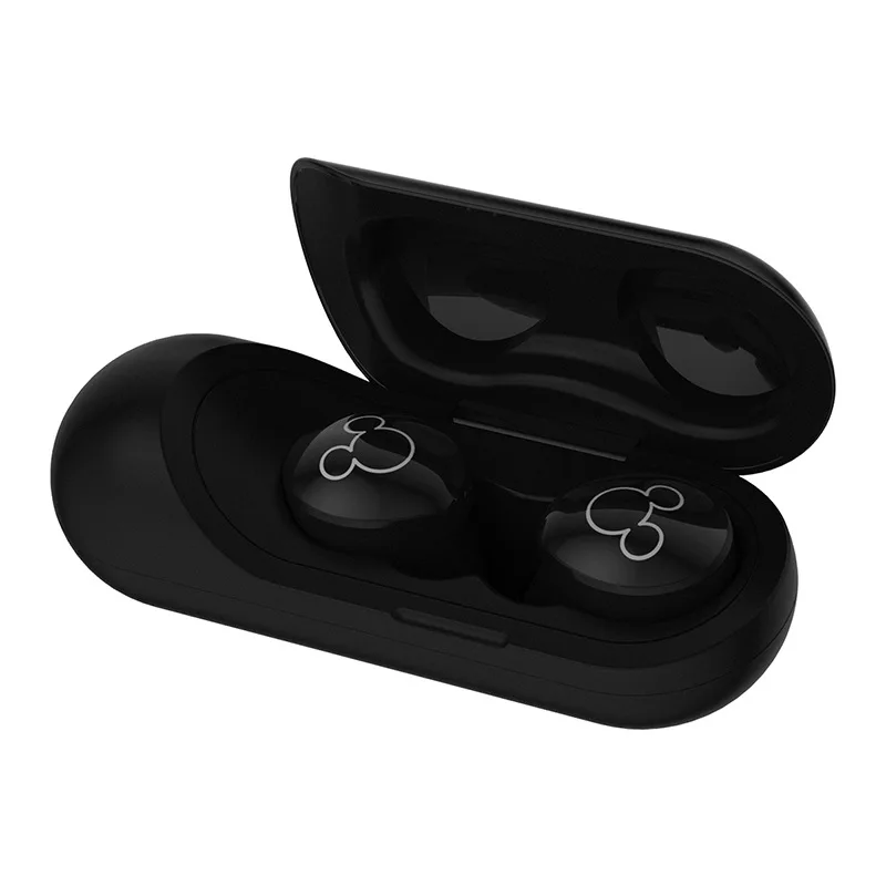 

2021 Disney Wireless Bluetooth-compatible Headset 5.0TWS Charging Sports Cartoon earphones headset long standby