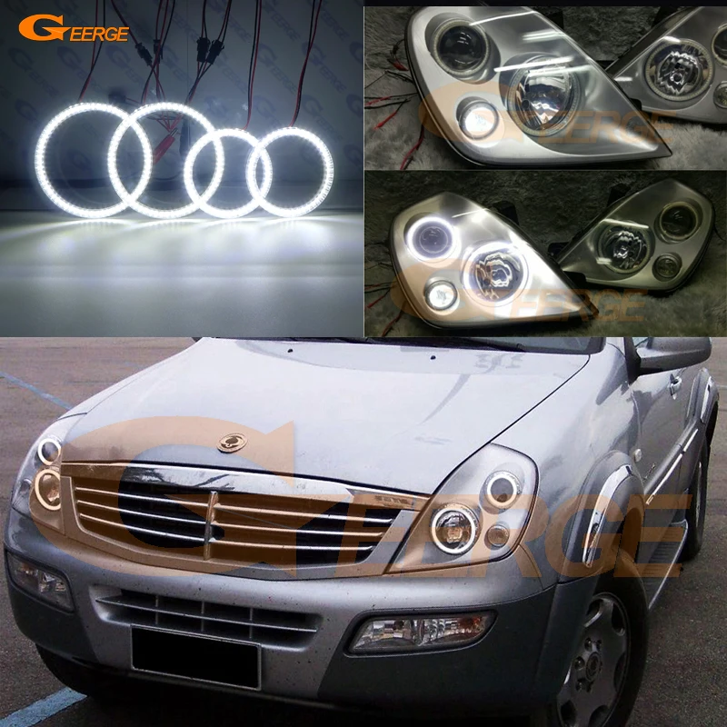 Для Ssangyong Rexton 2002 2003 2004 2005 предлицевая сторона ультра яркий SMD СВЕТОДИОДНЫЙ