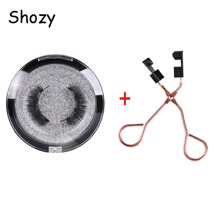 Shozy ручной работы Магнитная ресницы с 4 магнита естественные Ложные резонансный