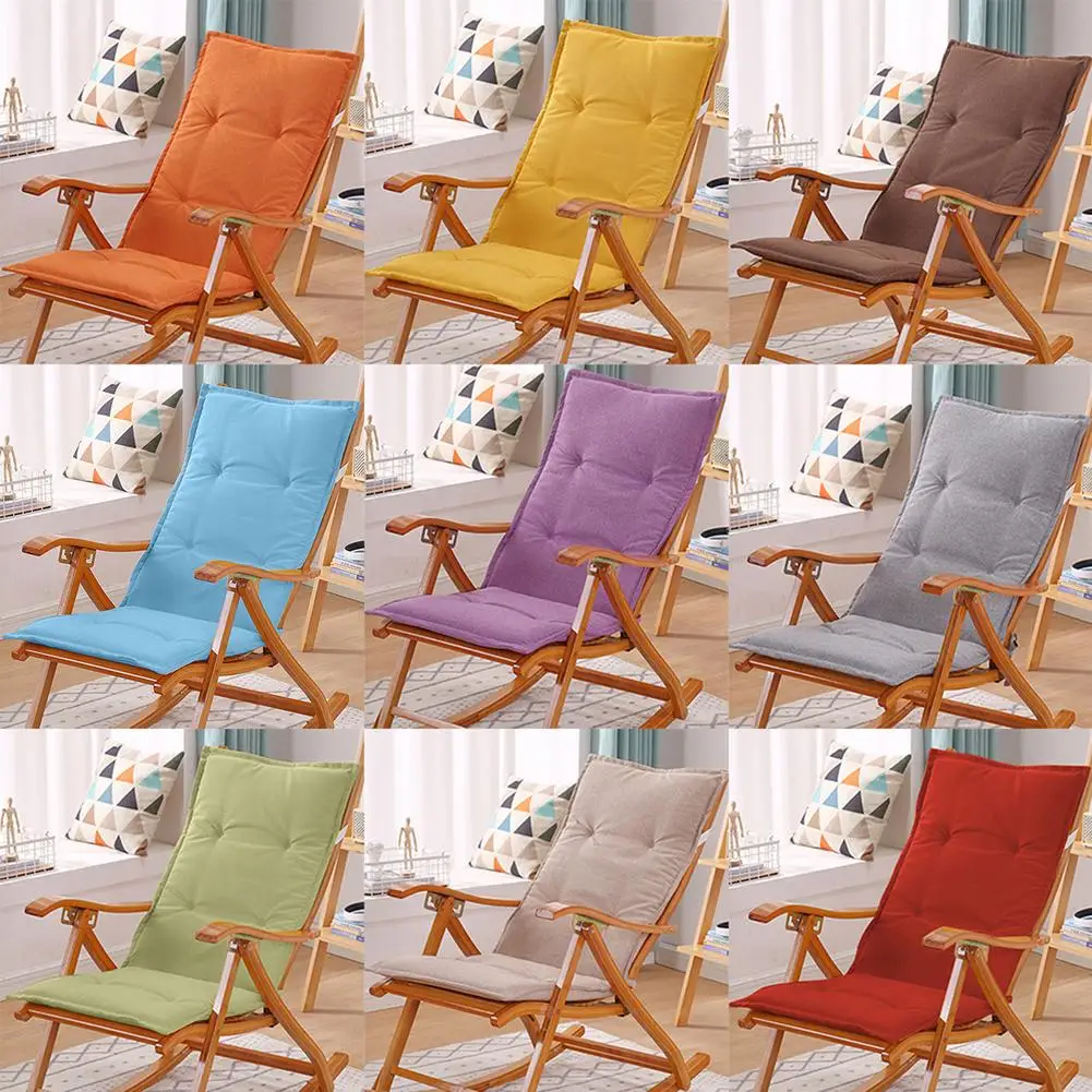 

Garden Chair Cushion Non-slip Sponge Core Filling Cushion Long Chair Couch Seat Cushion Pads Garden Lounger Mat Drop Shipping