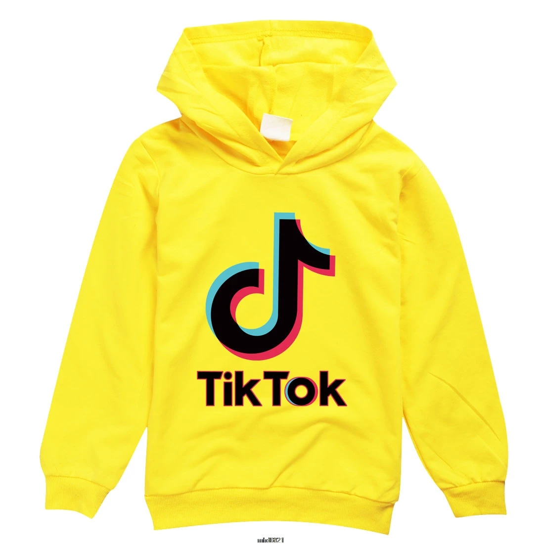 Tik Tok толстовки с капюшоном для мальчиков и девочек комплекты верхняя одежда на
