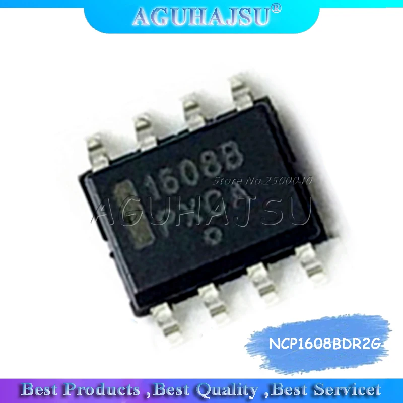 10 шт. NCP1608BDR2G SOP8 NCP1608 SOP 1608B NCP1608BDR SMD NCP1608B 8|integrated circuit|circuit integre |