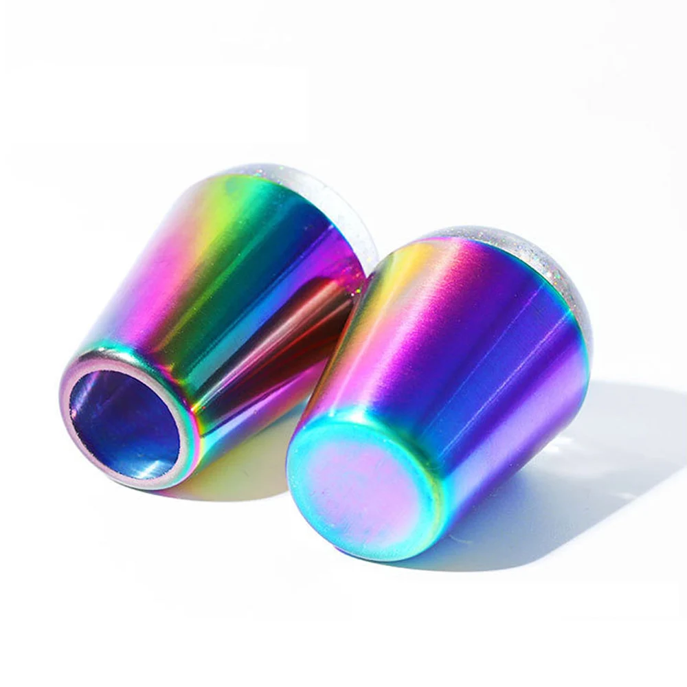 

Colorful Nail Art Decoration Seal Stamp Nails AccessoiresTransparent Template Seal Stamp with Cover DIY Nail Art Manicure Tools