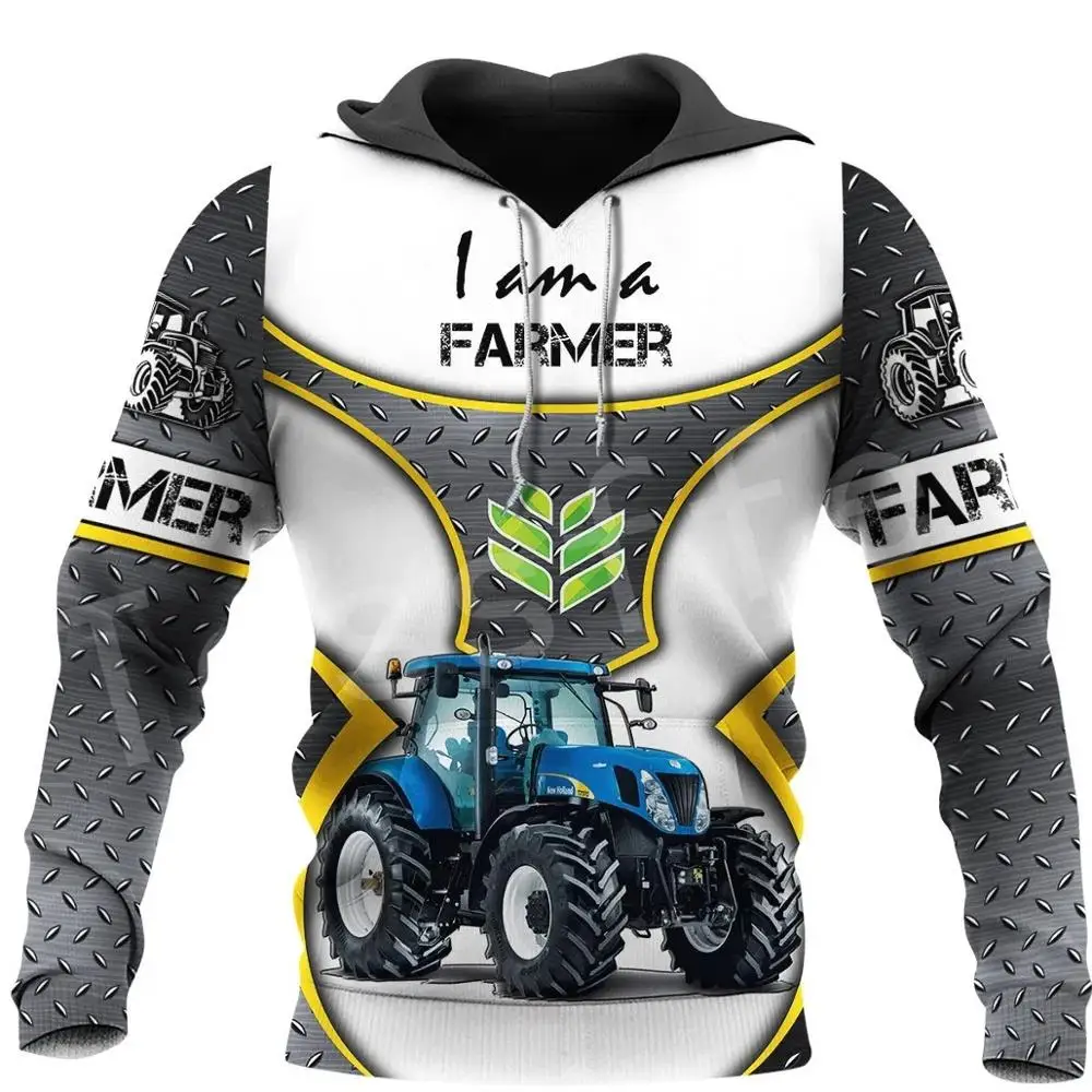 Tessffel работник фермерский трактор instru Для мужчин футболка Забавный бегом одежда с