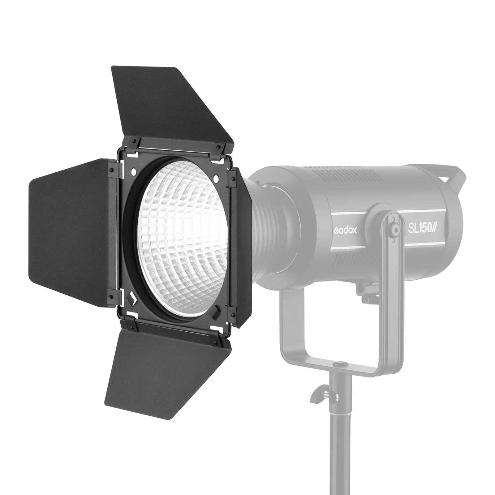 Godox BD 04 Barn Door Barndoor Kit с сотовыми цветными гелевыми фильтрами для GODOX SL60W SL150II SK400II