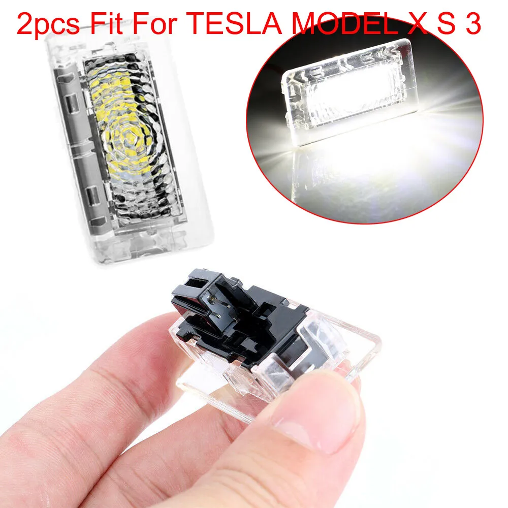 Новинка 2 шт. Автомобильный Дверной светодиодный светильник багажник обувь для