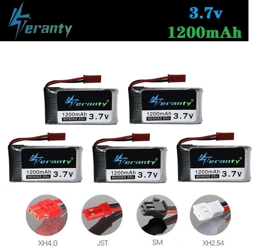 3 7 V 1200 мА/ч Перезаряжаемые Батарея для HQ859B HQ898B H11D H11C T64 T04 T05 F28 F29 T56 T57 дрона с