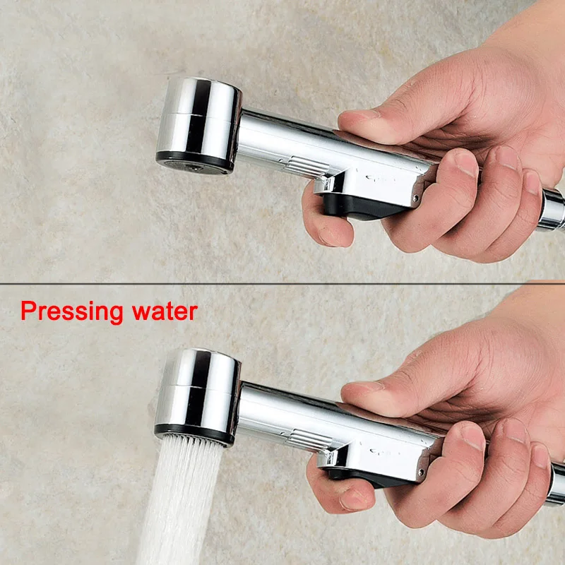 

1pcs Hand-held Switch Clean Body Bidet Nozzle Spray Shower Head Toilet Kitchen Garden Flusher FA