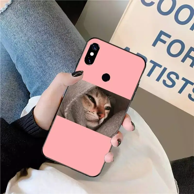 

Lovely animal cat aesthetics pattern Phone Case For Xiaomi Redmi note 7 8 9 t max3 s 10 pro lite coque funda shell cover