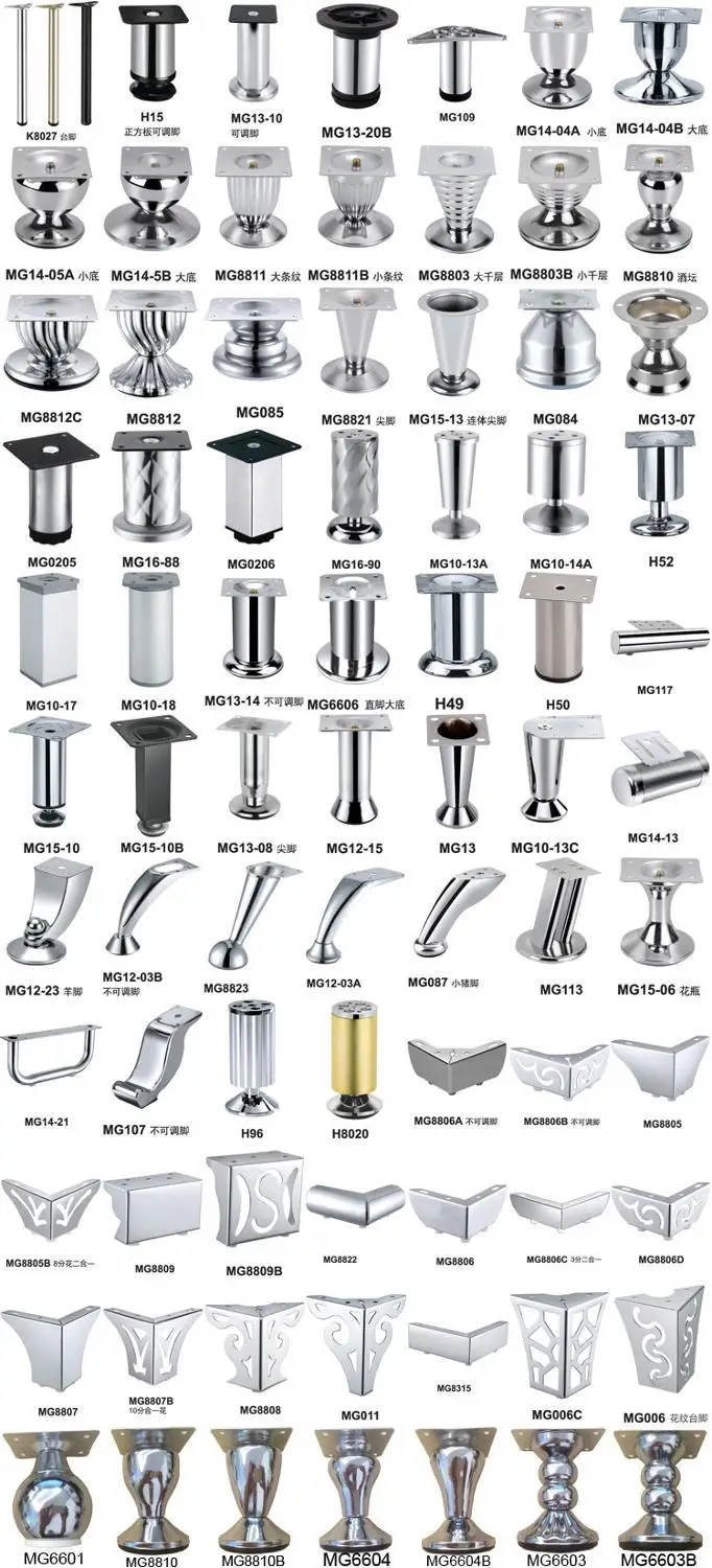 (Упаковка из 4 шт.) Мебель Прямые высокие деревянные ножки железный шкаф стол