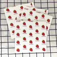 50pcs dry wax paper deli paper oil proof wrap burger sandwich liner food basket liner for separating burger patty cookies candy
