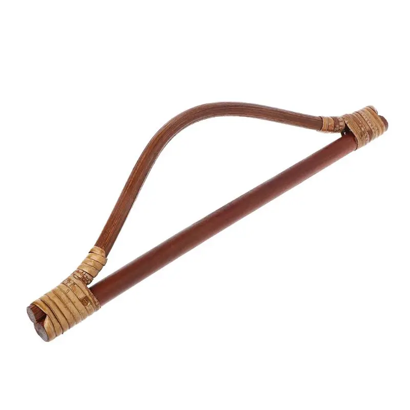 

G2AB Natural Rattan Wooden Handle For Purse Diy Handbag Bag Accessories