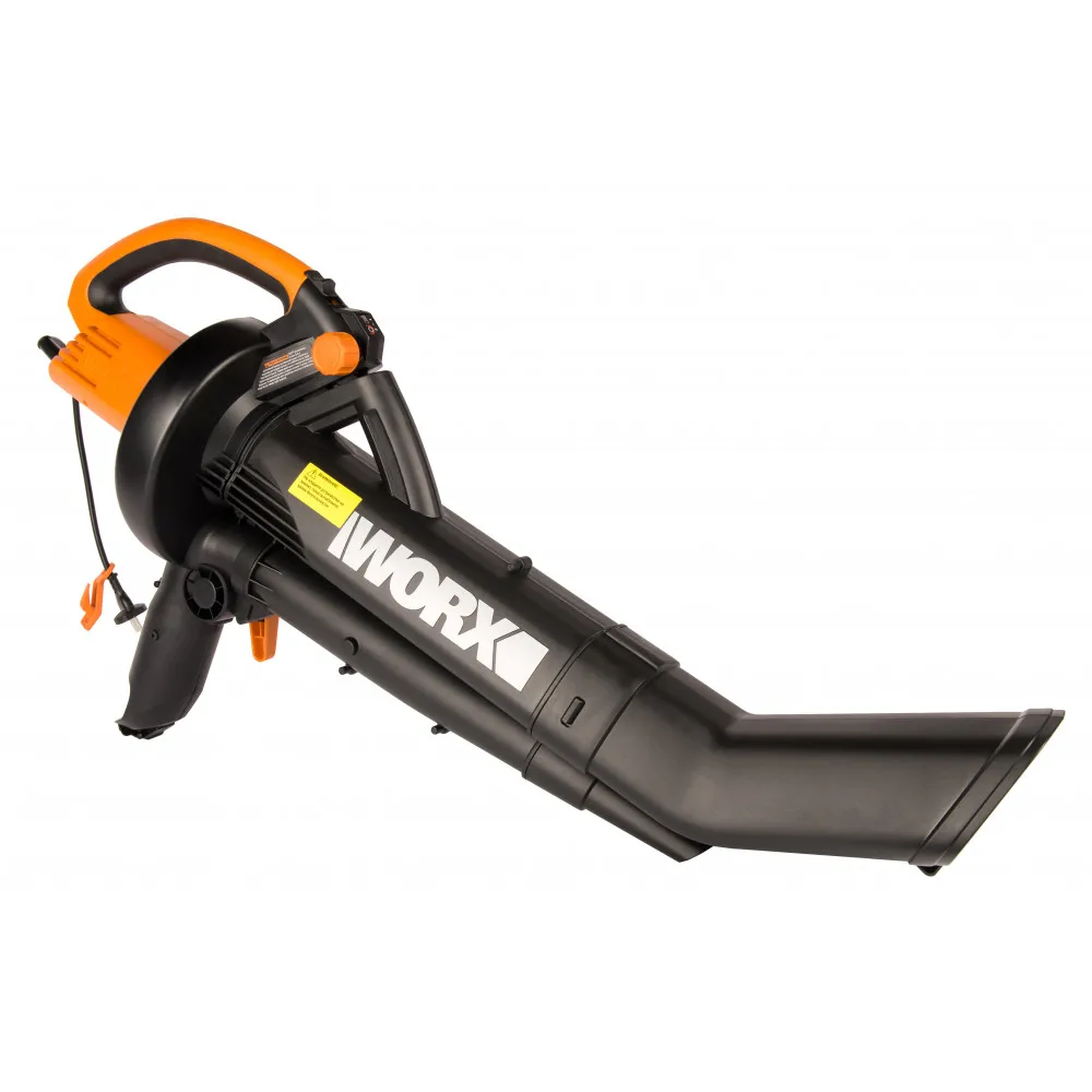 Воздуходув Садовый Пылесос сетевой WORX WG505E 335 км/ч 3000Вт коробка|Воздуходувки и