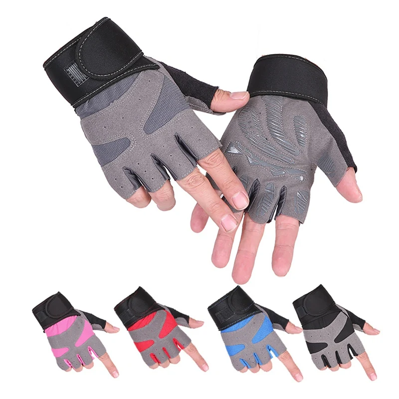 Велосипедные перчатки короткие с открытыми пальцами мотоциклетные для горного и