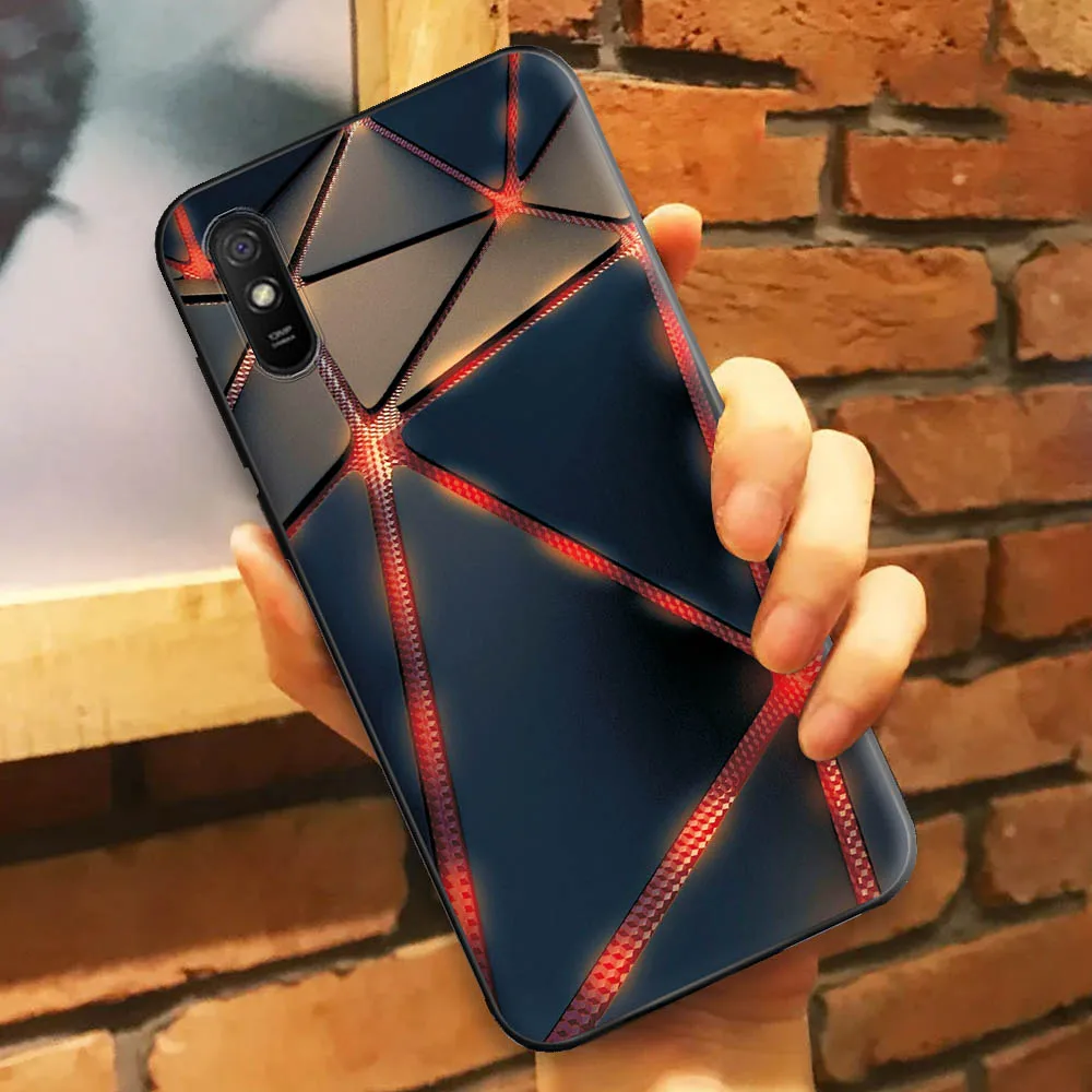 Чехол для Redmi 9AT Xiaomi мягкий силиконовый чехол из ТПУ крутой телефона 9 AT 9A T