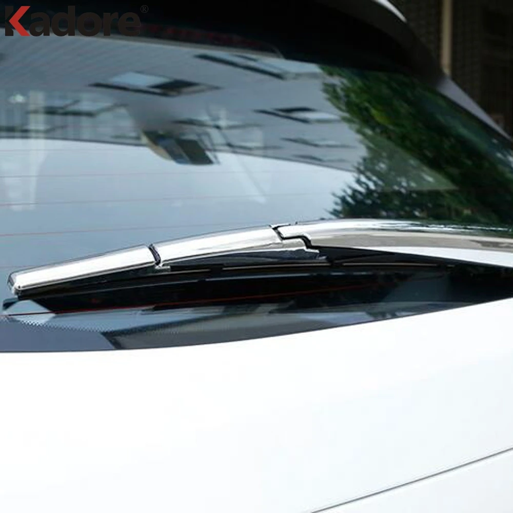 Для Mazda CX 5 CX5 2017 2018 2019 2020 KF ABS Chrome Защита от солнца на заднее стекло чехол для