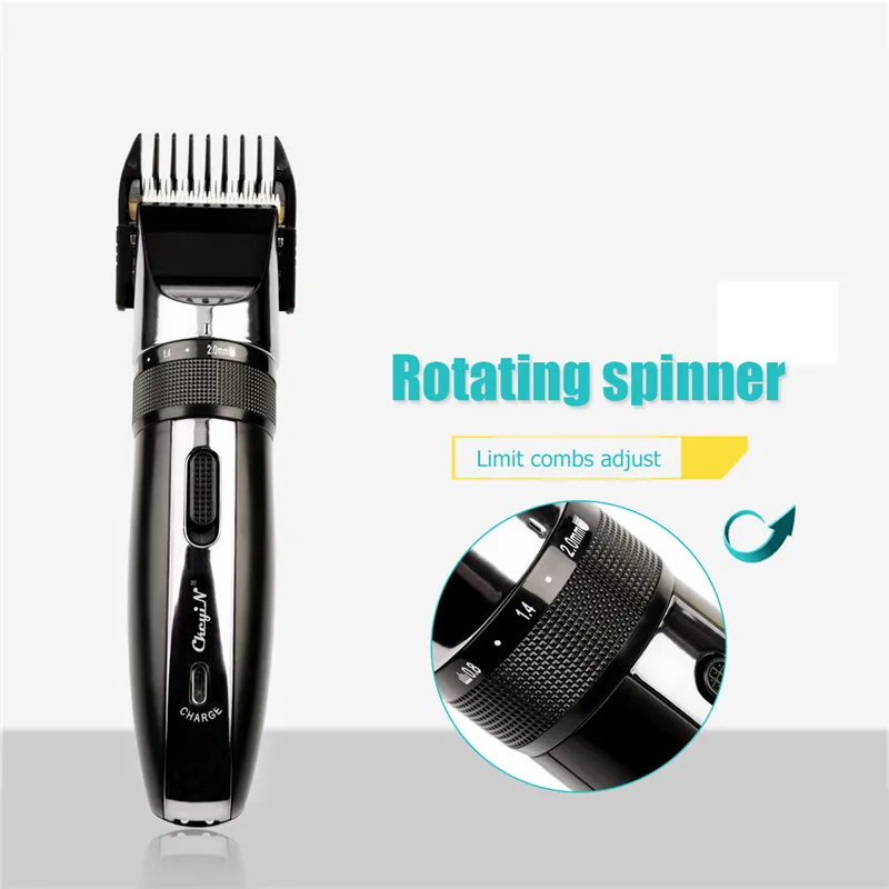 Профессиональная машинка для стрижки с низким уровнем шума регулируемая 0 8 2 мм