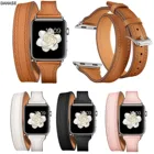 Ремешок из натуральной кожи для Apple Watch iWatch Series 6 5 4 3 2 40 мм 44 мм 38 мм 42 мм