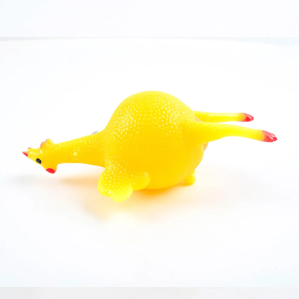 Новинка креативная забавная игрушка брелок для ключей в виде жареной курицы