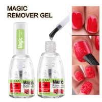 gel nail magic remover 15ml nail gel remover gel soak off polish for fast healthy nail cleaner gel nail remover