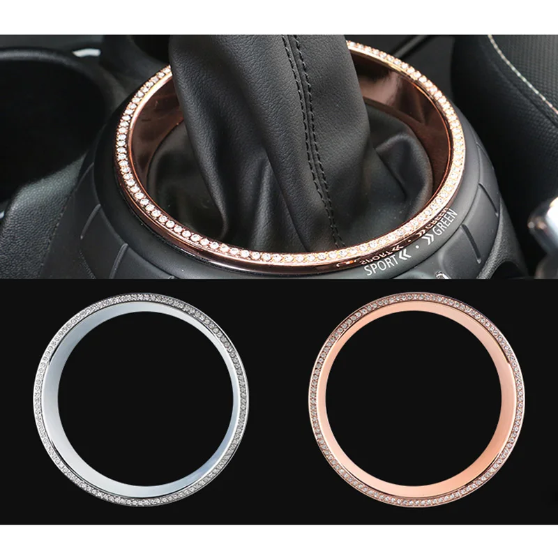 Автомобильный рычаг переключения передач отделка наклейка Декор кольцо ручной