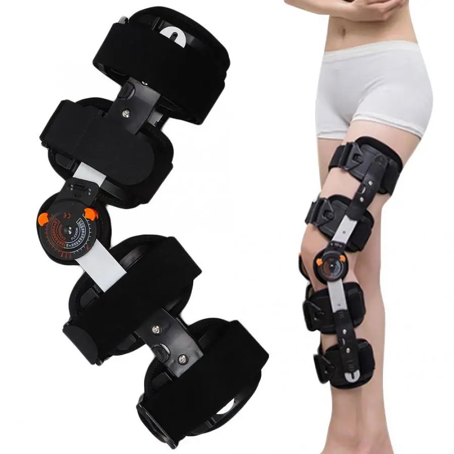 Кронштейн для фиксации коленного сустава поддержка ортоза регулируемая защита