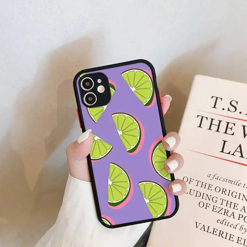 

Candy Color Patterned Phone PC&TPU Case For iPhone6 7 8 x 11 12Cover Fundas Coque