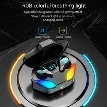Gaming Low Delay Game Bluetooth Earphones In Ear Handsfree Binaural Call TWS Waterproof Touch Control Dual Mode Dual Decoding