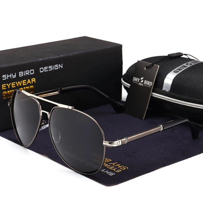 Мужские солнцезащитные очки поляризационные для рыбалки улицы вождения oculos