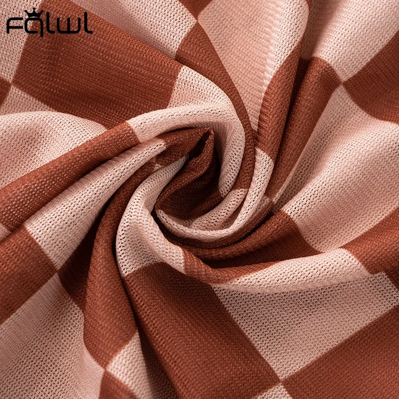 

FQLWL Long Pants Women High Waist Summer Sexy Tights See Through Mesh Leggings Ladies Bodycon Club Party Brown Printed Leggings