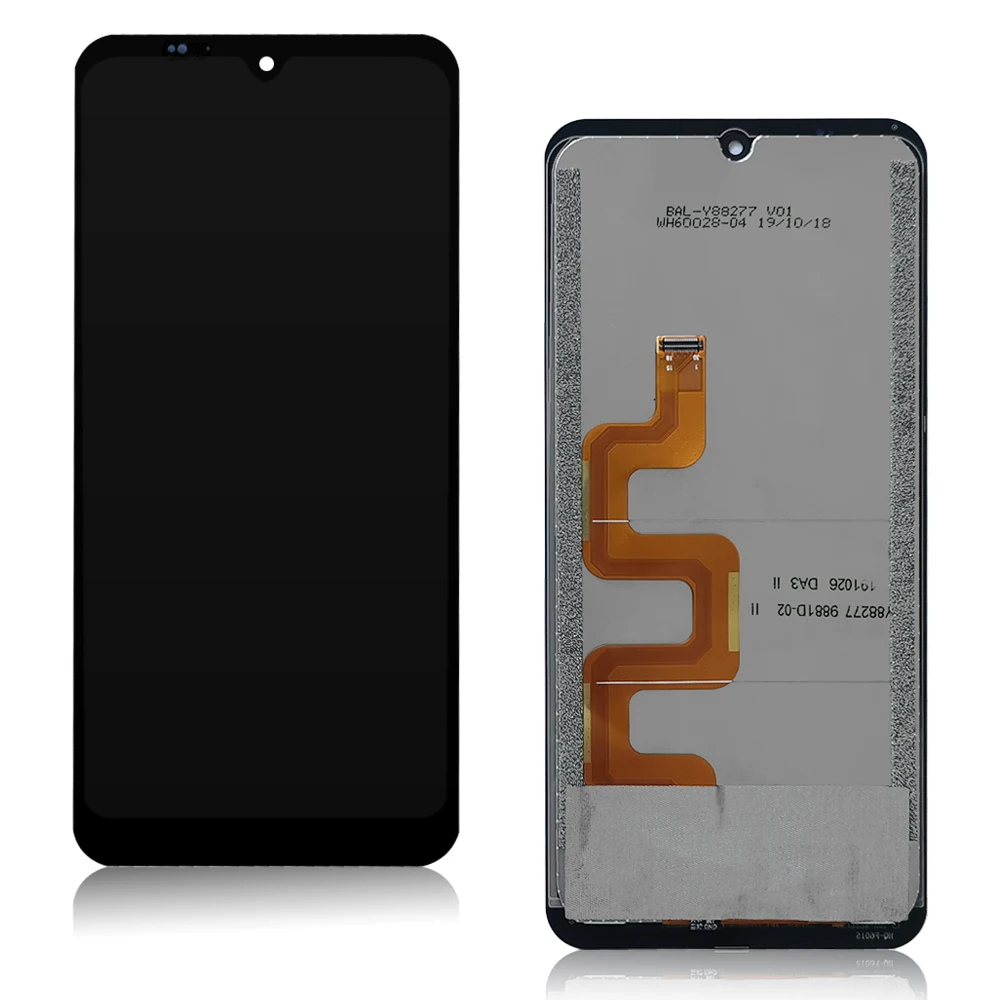 6 09 black lcd for oukitel y1000 lcd display touch screen digitizer assembly for oukitel y1000 phone replacement free tools free global shipping