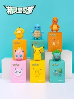 pokemon pikachu squirtle bulbasaur collection desktop decoration action toy figures blind box
