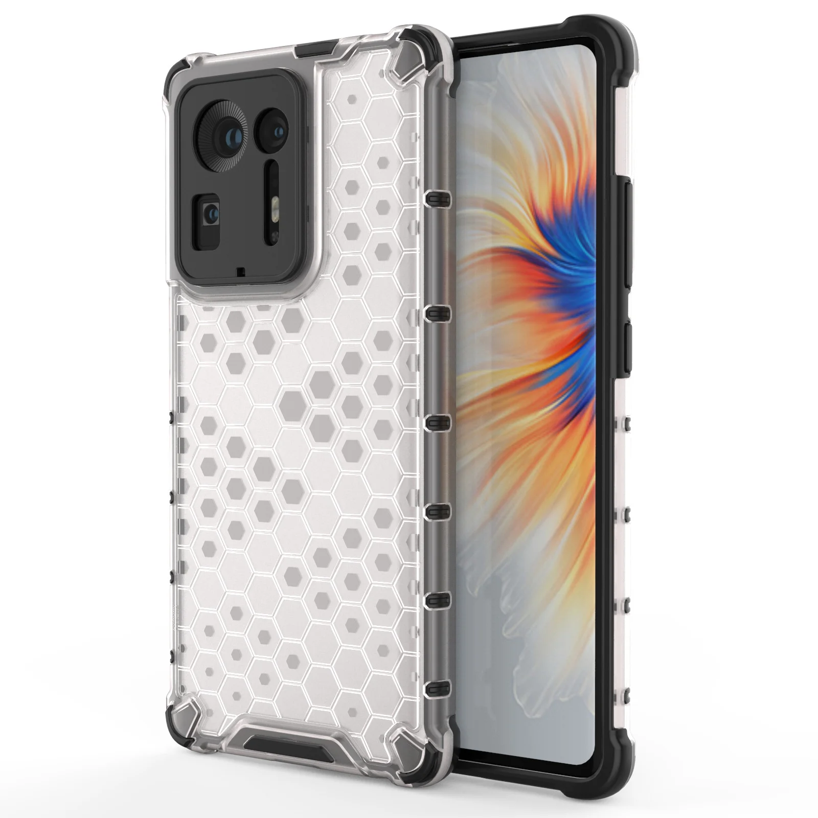 

Чехол для Xiaomi mix4, прозрачный, с Сотами