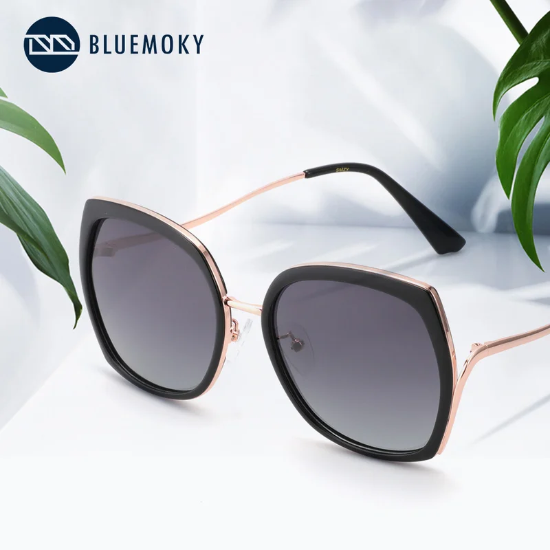 BLUEMOKY женские поляризационные солнцезащитные очки ультралегкие CR39 UV400