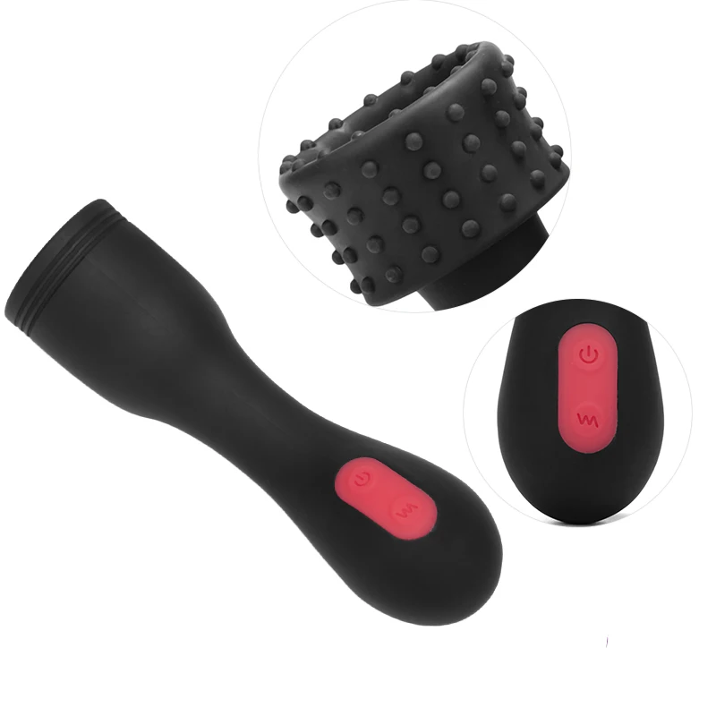 Вибратор точечный с мощной вибрацией 9 перезаряжаемый водонепроницаемый