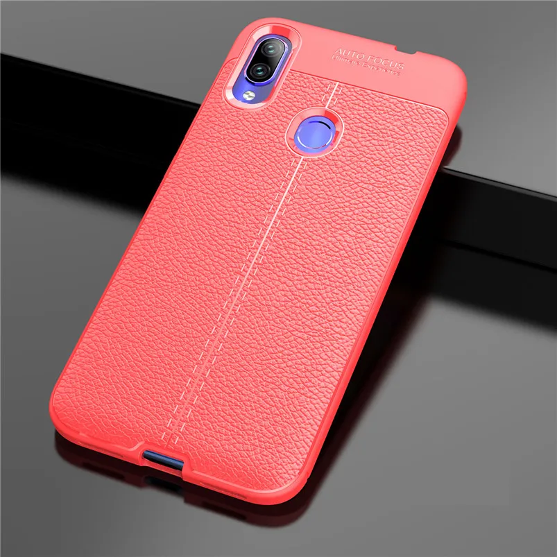 Красный Силиконовый чехол для спортивной камеры Xiao mi Red mi 3 4A 4X5 плюс 6A 7 S2 Go Note 4 5A 5 6 7 Pro mi A1 5X A2 8 Lite 9 SE F1 играть личи кожаный чехол - Цвет: Красный