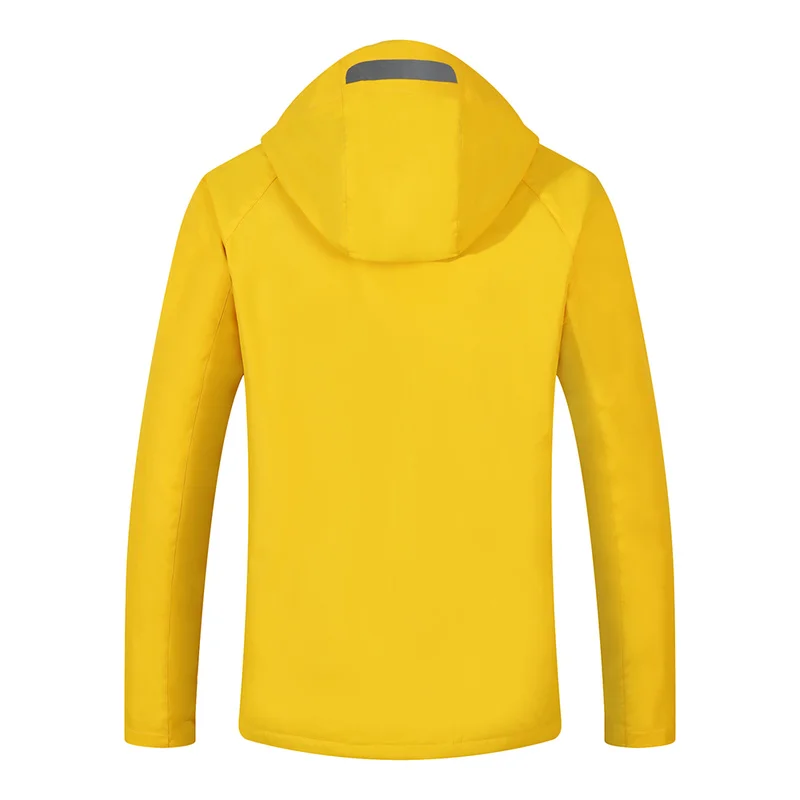 Зимние теплые куртки унисекс водонепроницаемая электрическая Термоодежда с