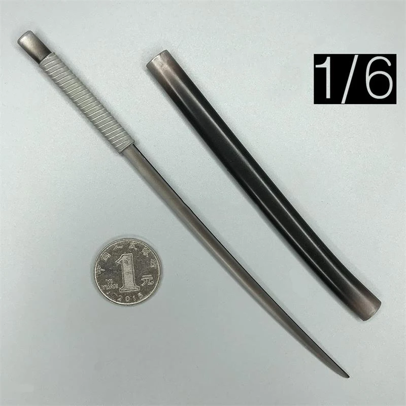 

For Fans Collection 1/6 Scale Japanese Samurai Sword For 12 Inch Doll Soldier Figures In Stock