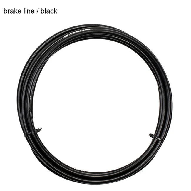 brake line black 3 м велосипедные тормозные кабели универсальные MTB Горная дорога велосипед переключения передач провод труба трубка тормозной магистрали корпус 4 мм 5 мм запчасти для велосипеда - Цвет: brake line black