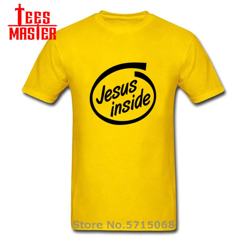 Мужская футболка с надписью Jesus Inside Circle Faith Christ религиозная для христианина God is Love