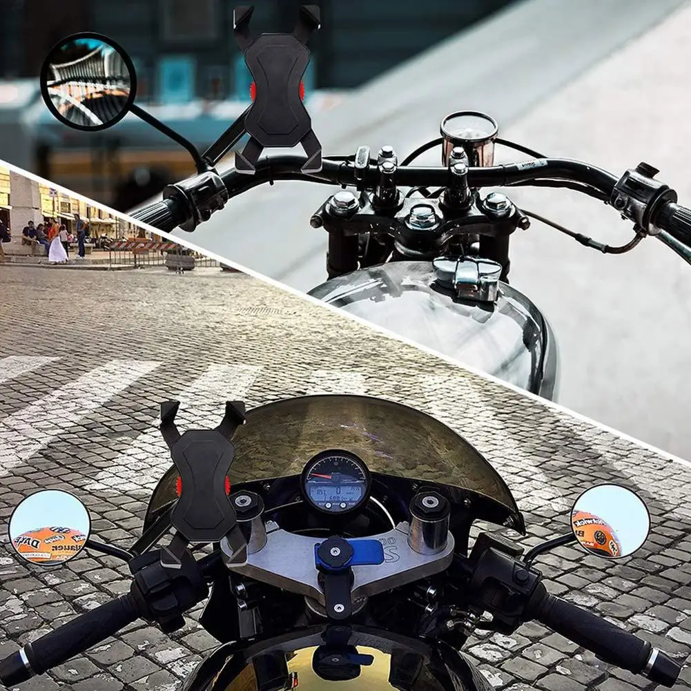 Универсальный держатель для велосипеда или мотоцикла 3 5-6 5 дюйма 4 крепления