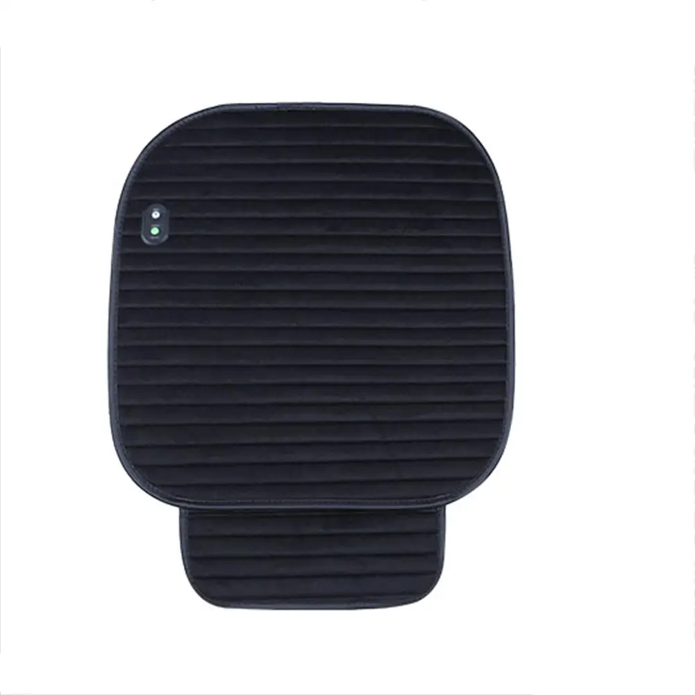 

12V/24V Car Heated Seat Cushion Universal Heater Car Seat Cover Anti-slip Wireless Heating Pad Cover For Winter